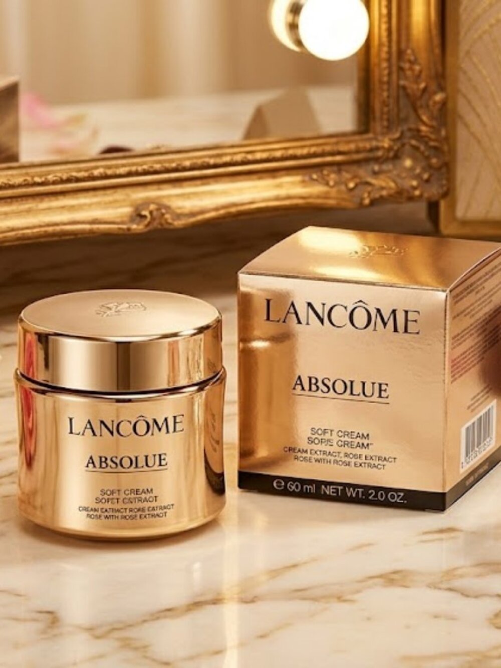 Lancome Absolue Creme Fondante Soft Cream Grand Rose Extracts 2.0oz/60 ml Sealed